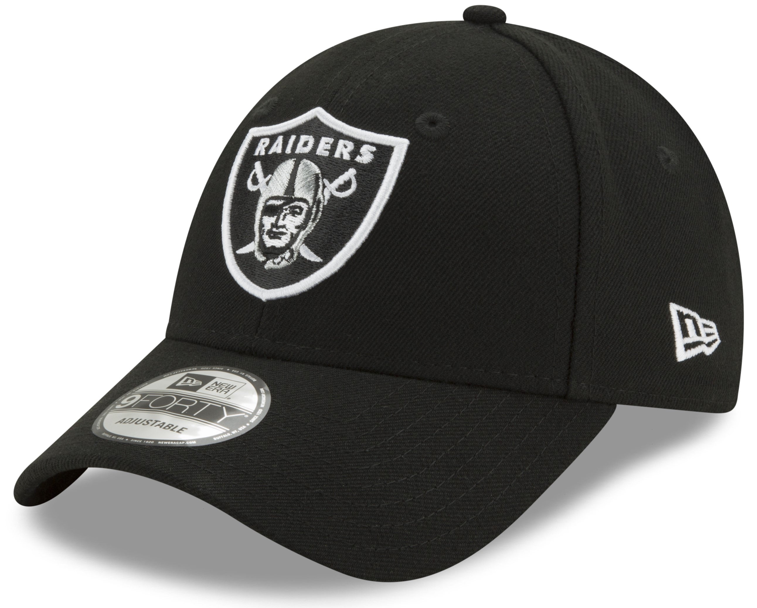 Las Vegas Raiders New Era 9Forty Adjustable Snapback Cap - Official NFL Team Hat for Men & Women - Perfect for Football Games, Tailgating & Fan Gear Collection