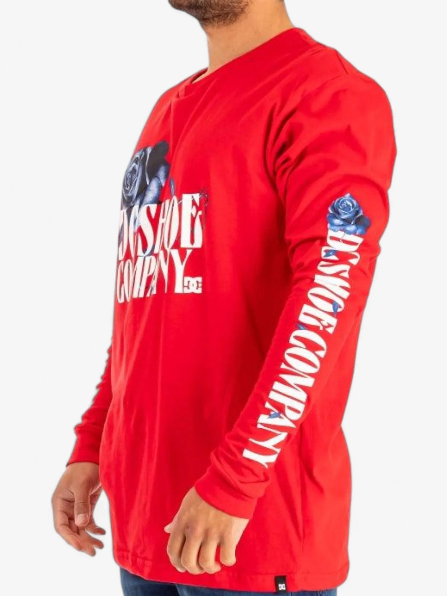 DC Fanatic Red T-Shirt for Men - Comfortable Cotton Tee for Casual Wear, Sports & Everyday Use
