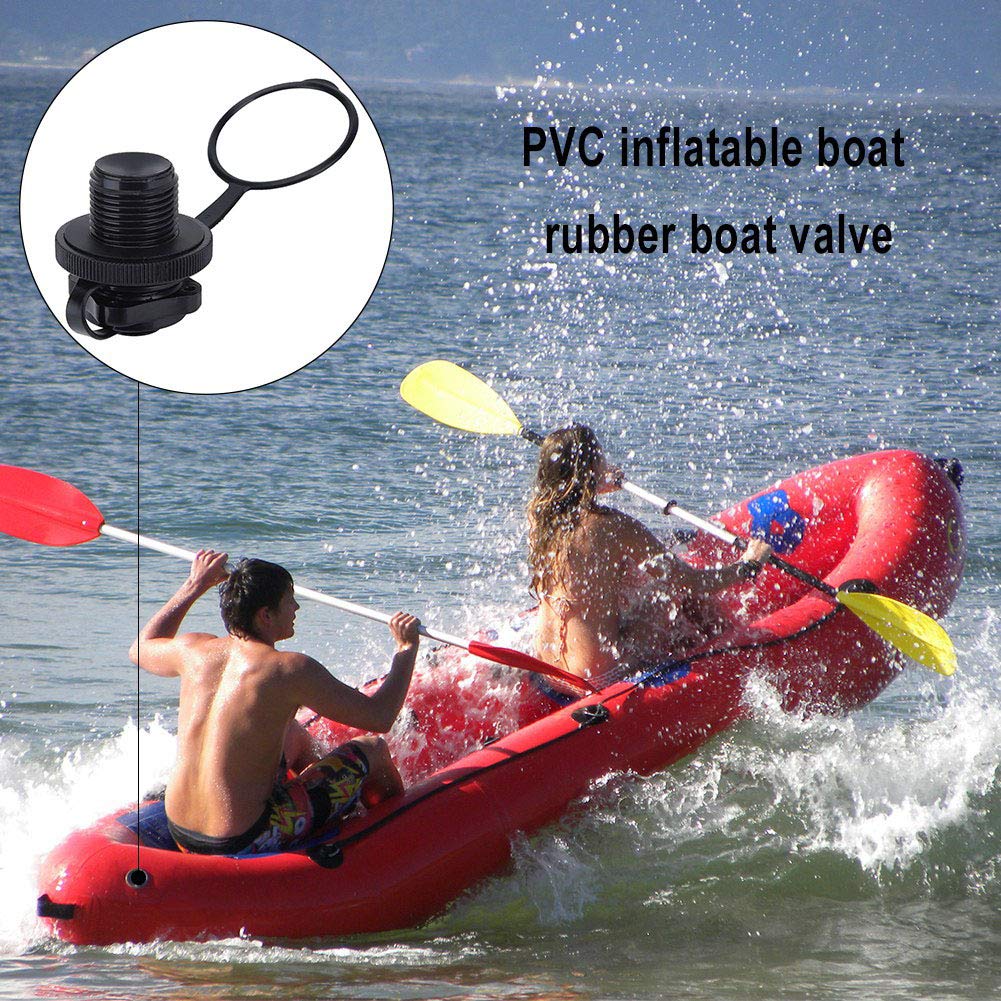 2PCS Replacement Screw Air Valve for Inflatable Boat, Raft, Pool Float - Durable Brass Valve Stem for Water Sports, Camping & Beach Activities