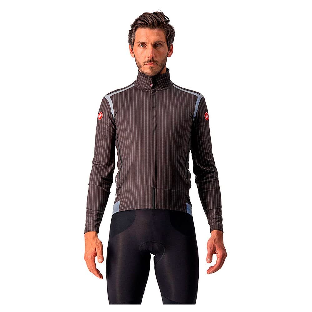 CASTELLI Men's Cycling Jacket - Lightweight, Waterproof & Breathable Sports Jacket for Biking, Running & Outdoor Activities