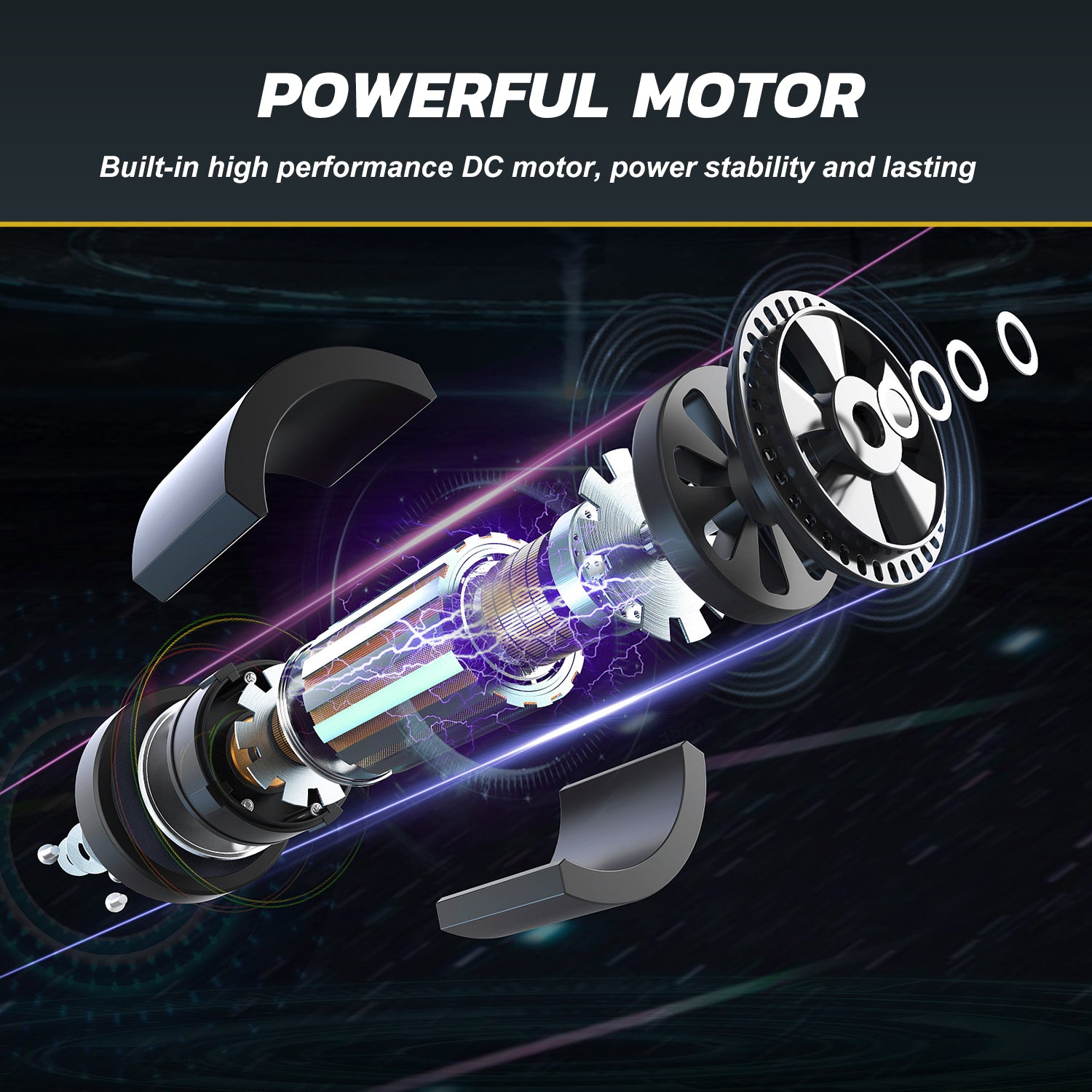 Portable Air Compressor - Rechargeable Automatic Tire Pump for Cars, Bikes & Inflatables - PUM300 - Perfect for Road Trips, Camping & Emergency Use