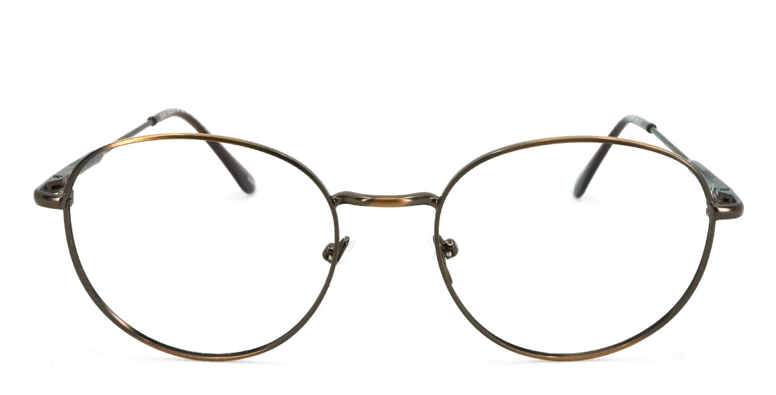 Stylish Metal Eyeglasses S7447 - Lightweight Durable Frame for Men & Women - Perfect for Reading, Working & Daily Wear