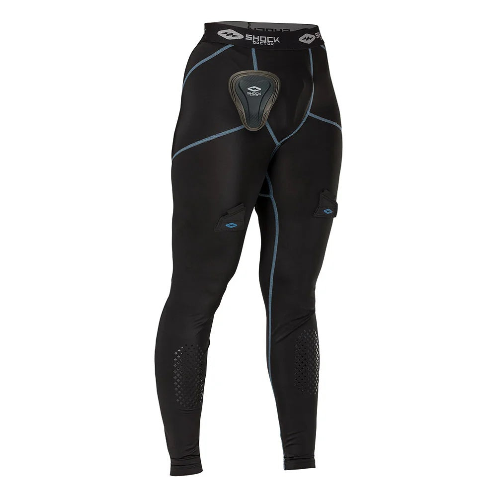 Shock Doctor S24 Women's Compression Hockey Pants with Pelvic Protector - Protective Gear for Female Hockey Players - Perfect for Ice Hockey, Field Hockey & Training