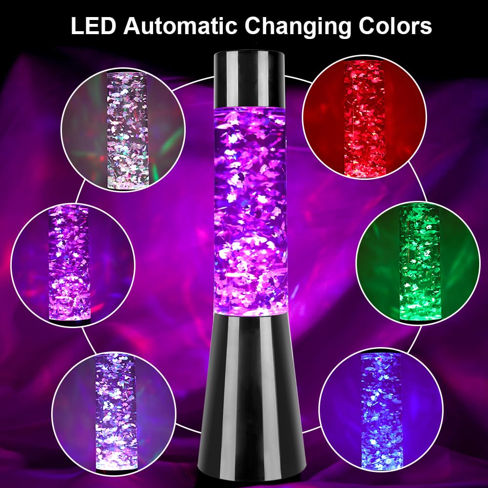 30-Inch Liquid Motion Lamp with Red Wax & Blue Liquid - Magma Lamps for Adults & Kids, Cool Home Office Decor - Perfect for Bedrooms, Living Rooms, and Meditation Spaces