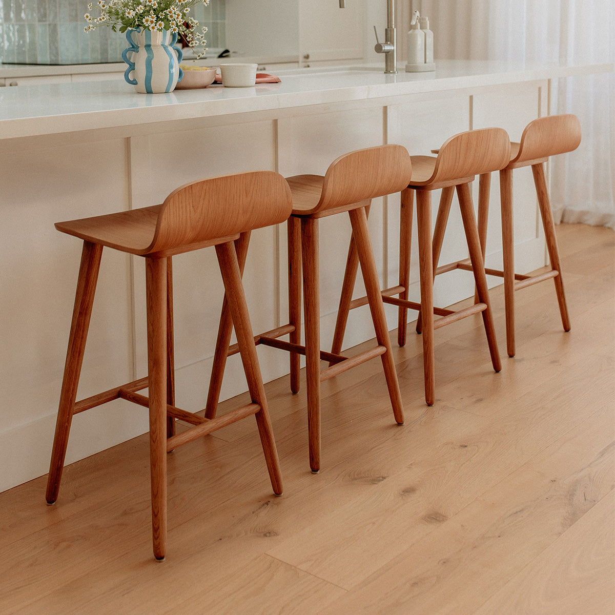 Premium Capa Timber Bar Stool - 24