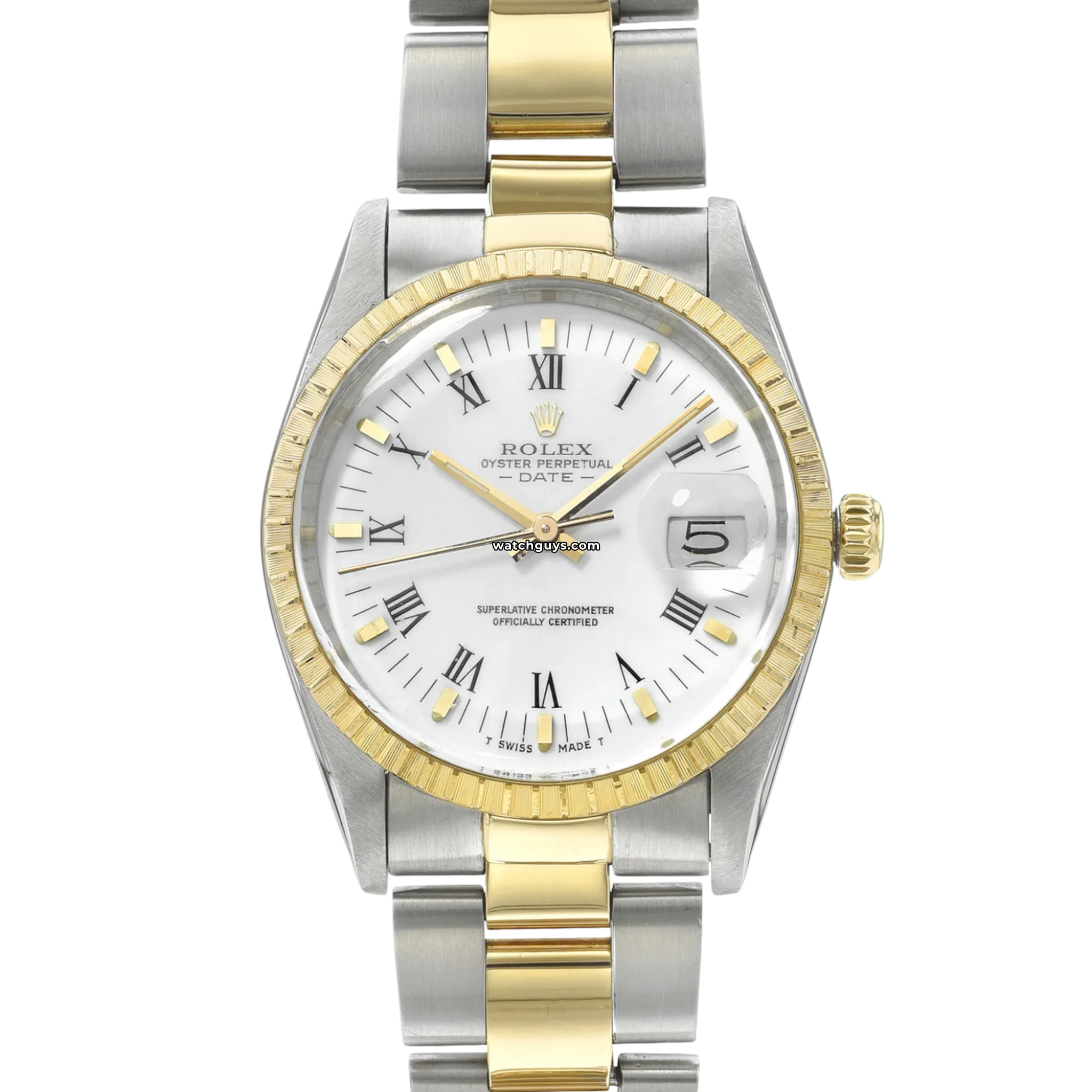 Rolex Datejust 15053 Two-Tone White Gold & Steel Watch - Perfect for Business, Formal Events & Luxury Gifting