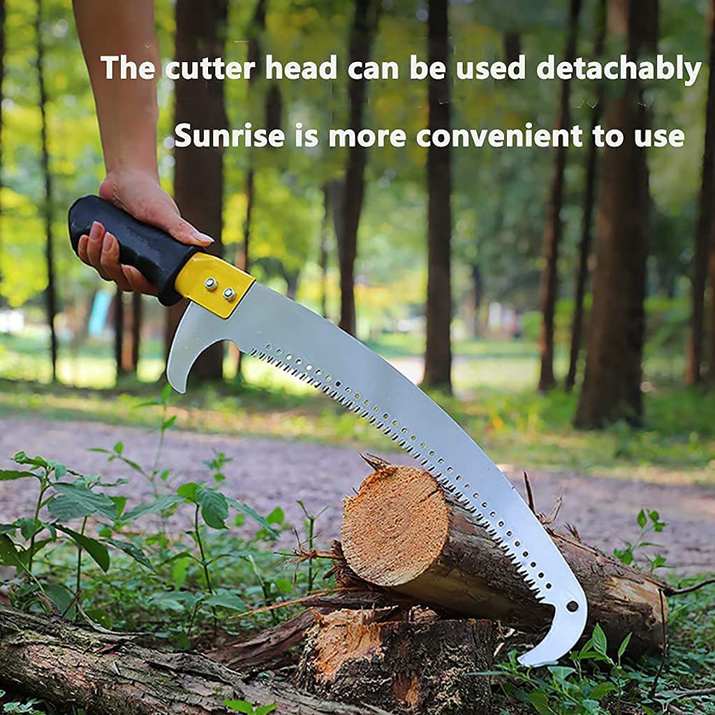7.2M Telescopic Pruning Saw - Fruit Tree & Hedge Trimmer for Garden Care