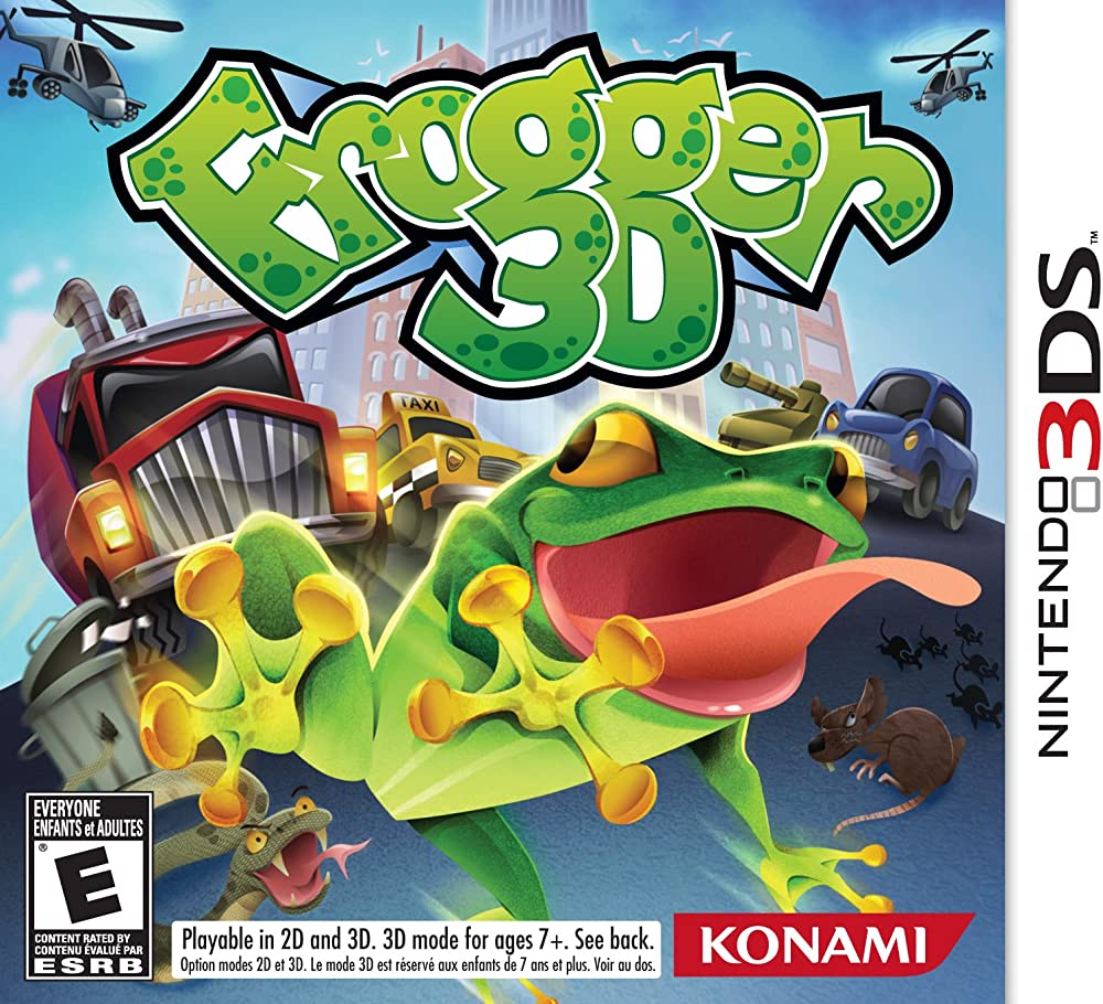 Used Frogger 3DS Video Game - Classic Arcade Action for Nintendo 3DS | Perfect for Retro Gaming Enthusiasts & Collectors