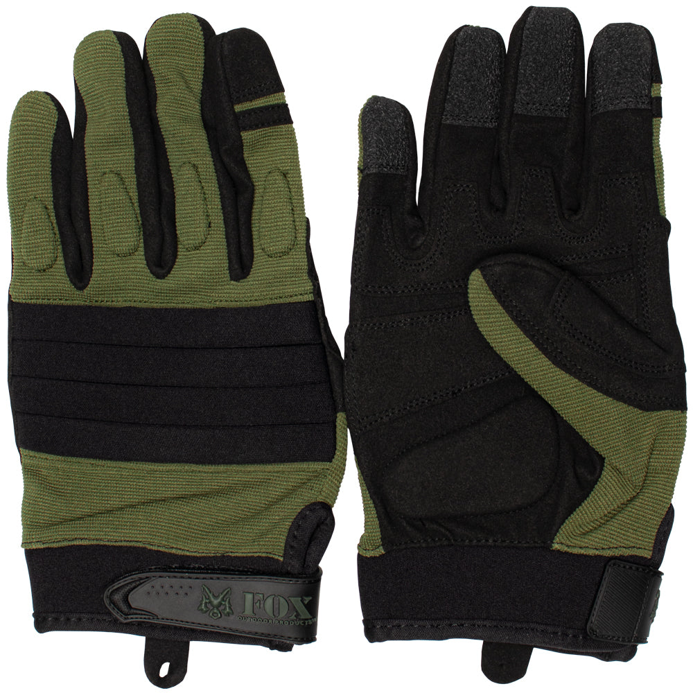 Flex Knuckle Raid Glove - Durable Tactical Gloves for Motorcycle Riding, Cycling & Outdoor Sports - Impact Protection & Enhanced Grip