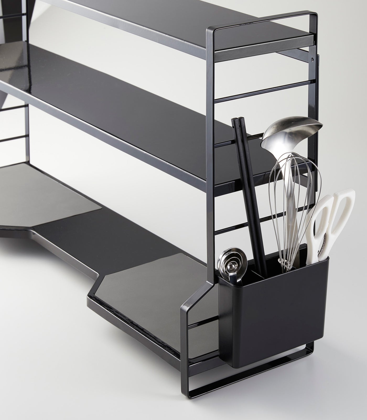 Sturdy Steel Countertop Shelves - Space-Saving Kitchen & Bathroom Organizer for Spices, Toiletries & Decorative Items