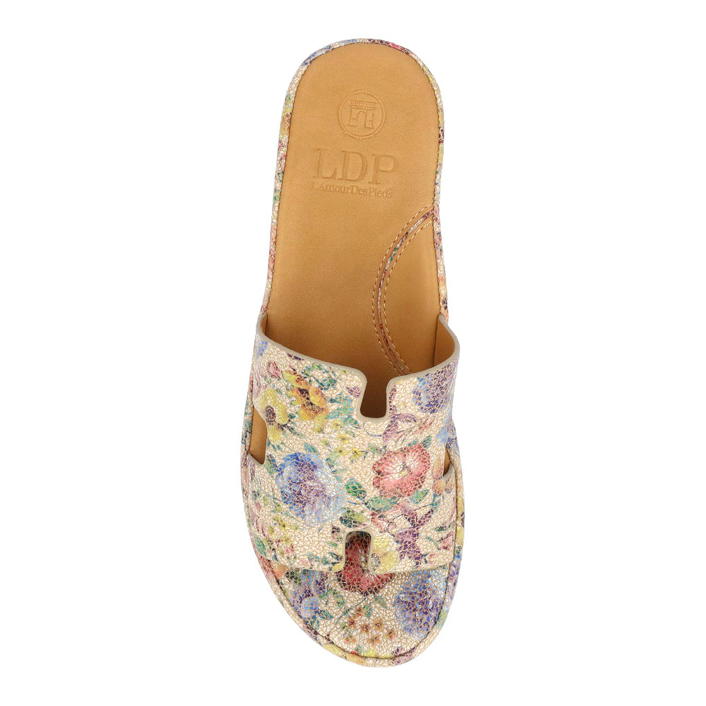 Catiana Slip-On Sandals for Women - Comfortable Beige & Pastel Summer Shoes - Perfect for Beach, Vacation, and Casual Outings