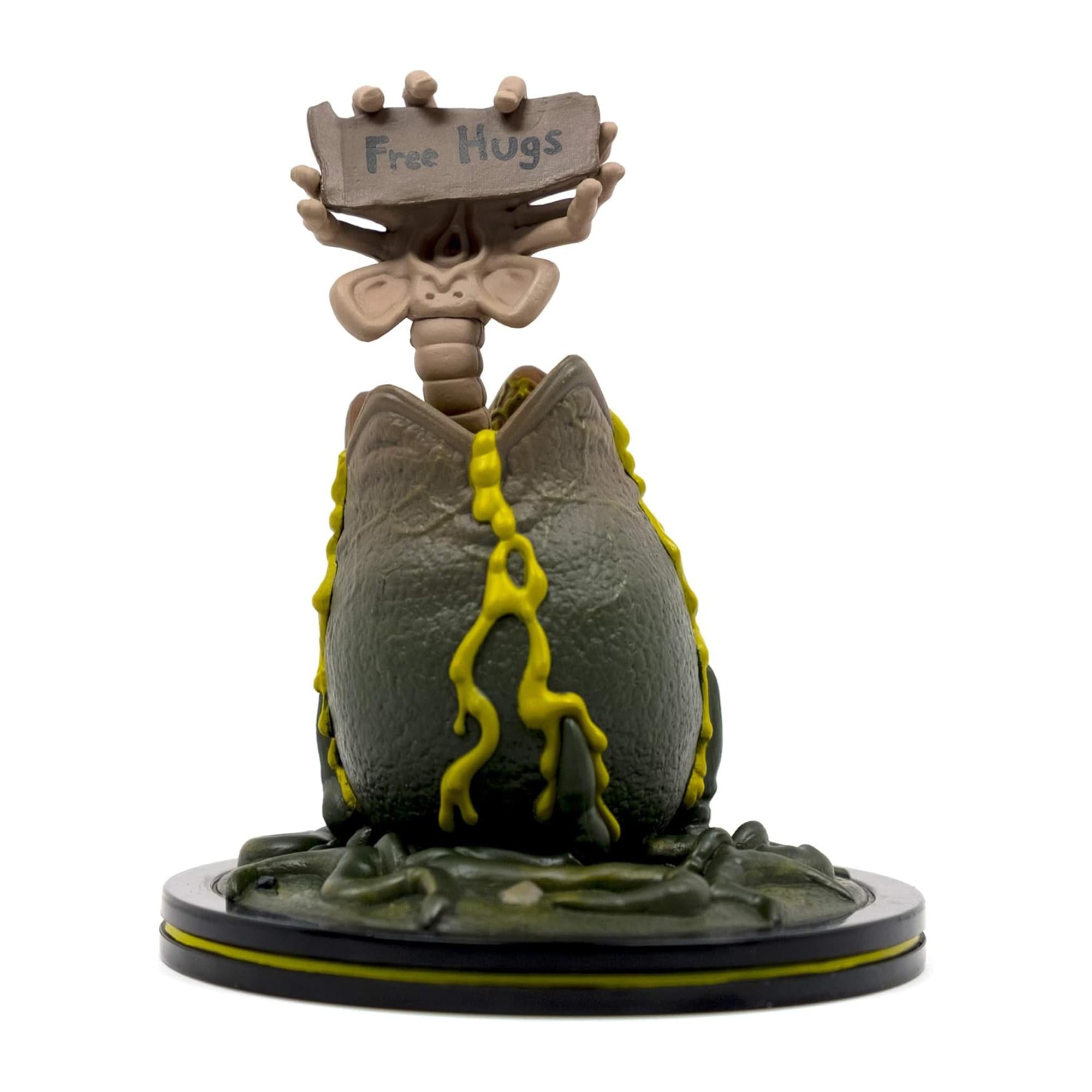 Alien Facehugger Q Fig Max Diorama Figure - Highly Detailed Collectible Statue for Sci-Fi Fans | Perfect for Home Display, Office Decor, and Movie Memorabilia Collections