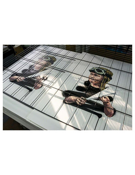 ERNEST ZACHAREVIC 'NO FLY ZONE' Art Print - Limited Edition Contemporary Wall Decor for Living Room, Bedroom & Office
