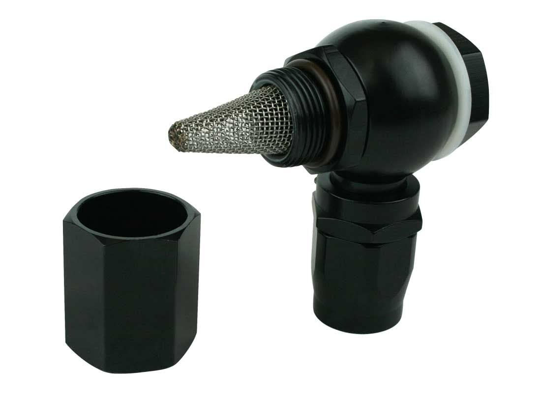 Moroso 22602 High Performance #16AN Hose End Banjo Fitting with Built-in Screen - Perfect for Fuel Lines, Oil Systems & Hydraulic Applications in Automotive, Marine & Industrial Equipment