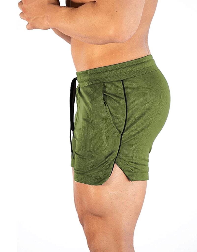 EVERWORTH Men's 5 Inch Athletic Shorts - Gym Workout, Running & Bodybuilding Shorts with Breathable Fabric - Perfect for Training, Jogging & Casual Wear