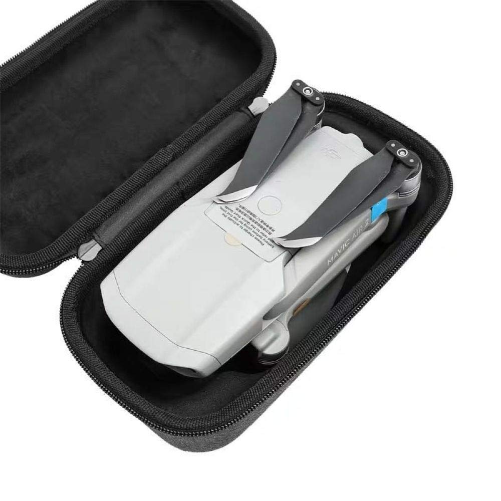 DJI Air 2 Drone Carrying Case - Waterproof Storage Bag for DJI Mavic Air 2 Accessories, Compact Travel Handbag with Padded Protection (Black) - Perfect for Travel, Hiking & Outdoor Drone Photography