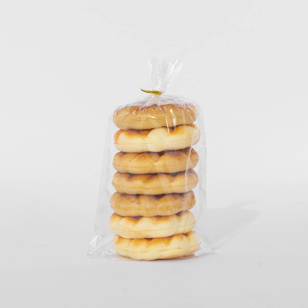 Lesibag 8 x 12 Inch Micro Perforated Bread Bags - 100 Clear Plastic Bakery Bags with Free Twist Ties - Perfect for Homemade Bread, Buns, Cookies & Pastries - Ideal for Bakery Storage, Gifting & Freshness Preservation