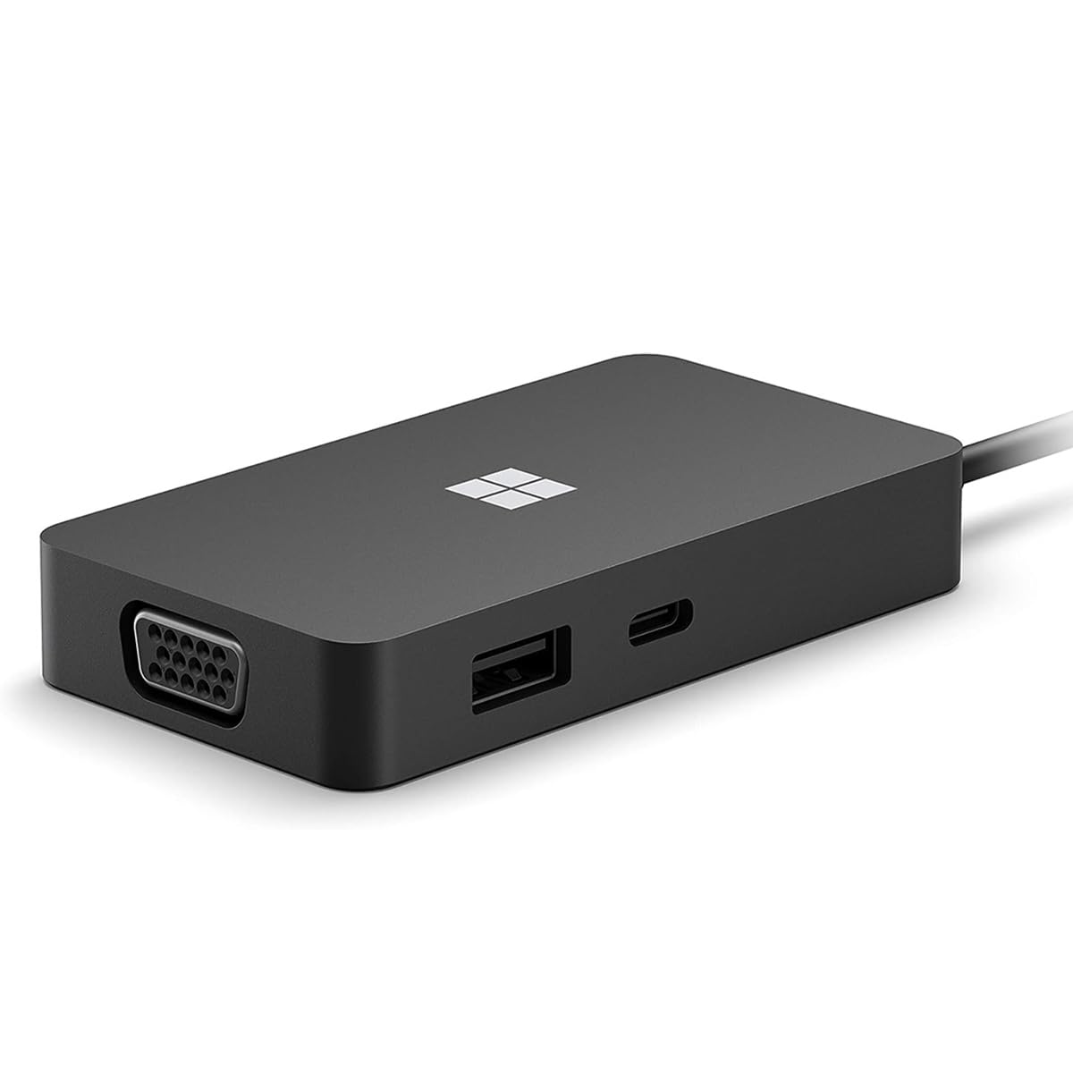 Microsoft Surface USB-C Travel Hub for Business - 7-in-1 Multi-Port Adapter with 4K HDMI, USB 3.0, Ethernet & PD Charging - Perfect for Remote Work, Business Travel & Home Office Setup