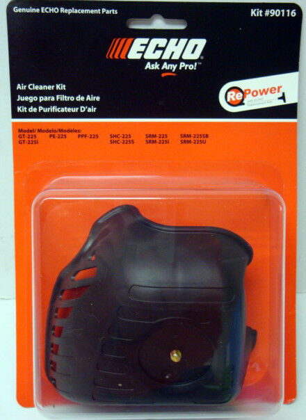 Genuine Echo 90116Y Air Cleaner Kit - Compatible with SRM 225, GT 225, PAS 225 Trimmers - Perfect for Lawn Maintenance & Yard Work