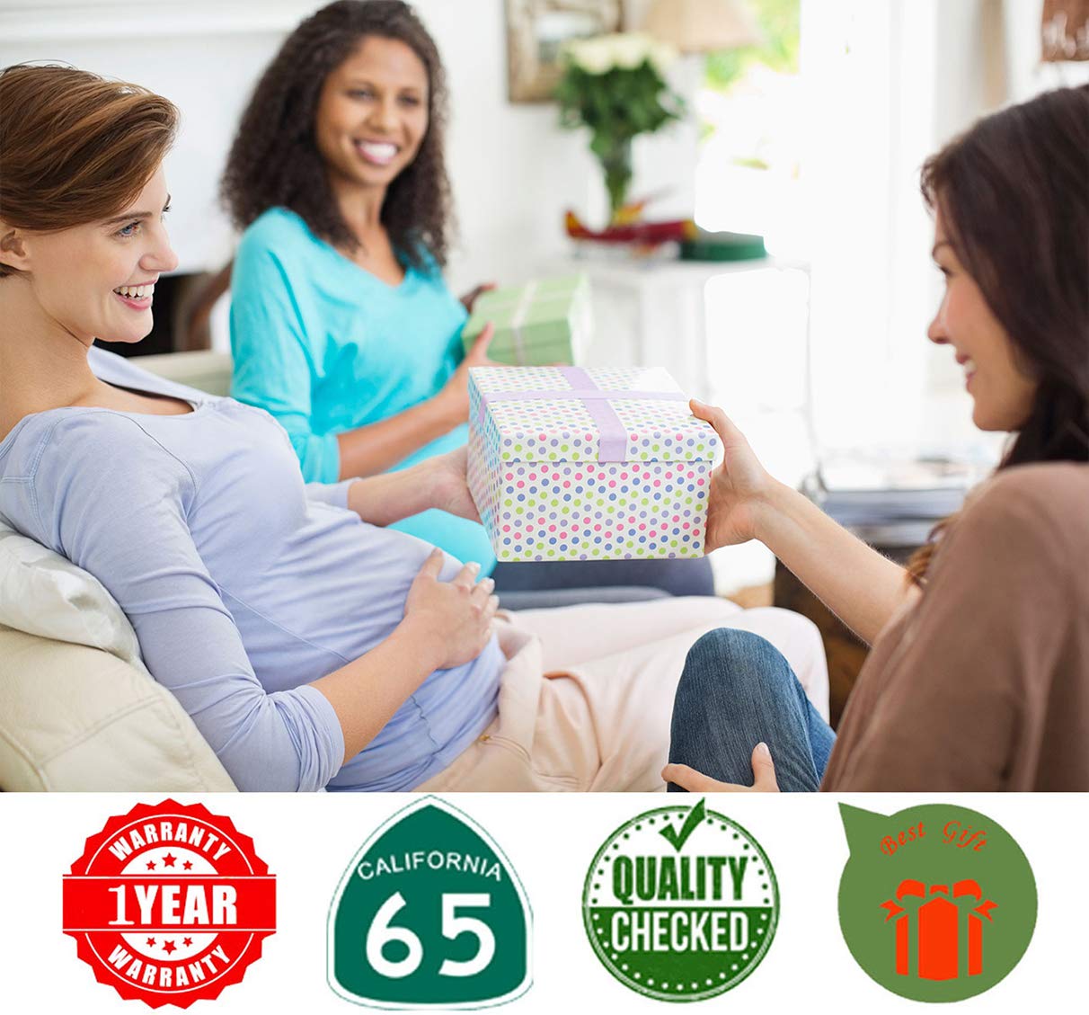 Breathable Nursing Cover for Baby Breastfeeding - Soft Car Seat Canopy for Newborns, Infants, Boys & Girls - Perfect for Privacy & Comfort - Ideal Baby Shower Gift & New Mom Must-Have (Use in Cars, Strollers & Nursing)