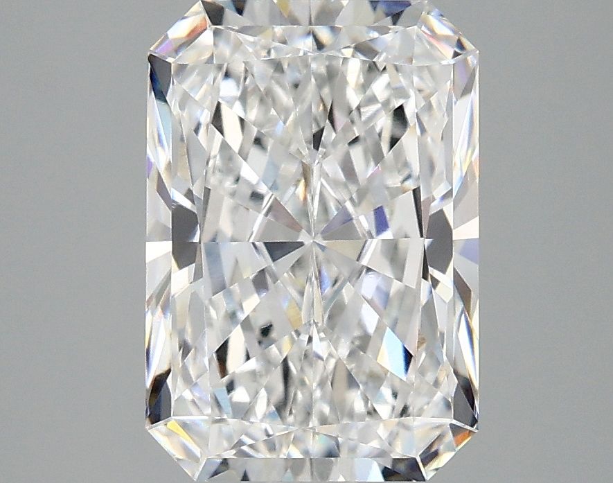 3.05 Carat D Color VVS2 Clarity Radiant Cut Lab-Grown Diamond for Engagement Rings & Fine Jewelry