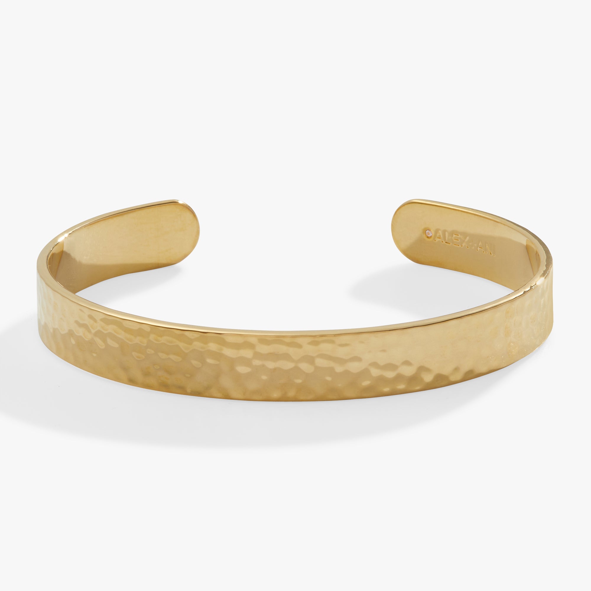 Hammered Cuff Bracelet - Handmade Boho Jewelry for Women - Perfect for Layering & Everyday Wear