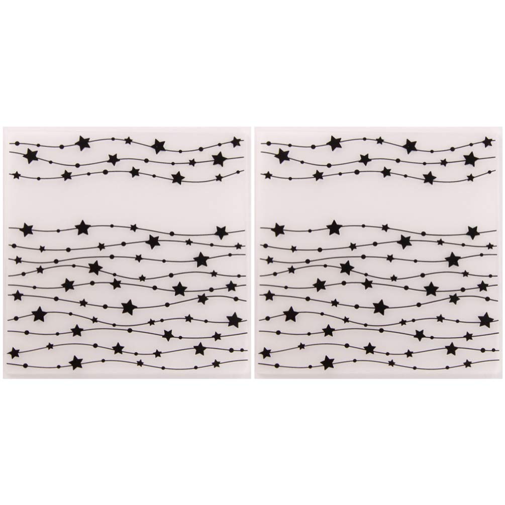 Milisten 2-Piece String Art Craft Template Set - Scrapbook Embossing Dies, Stitched Cutting Stamps & File Folder Molds for DIY Card Making, Home Decor and Paper Crafts | Perfect for Scrapbooking, Card Design and Handmade Gifts