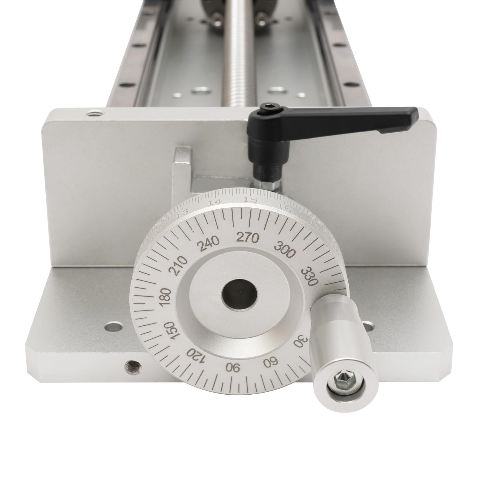 400mm Manual Sliding Table with SFU1605 XYZ Axis & Lock Handwheel - Industrial Linear Rail Cross Sliding Stage for CNC, Milling, and Precision Machining Applications