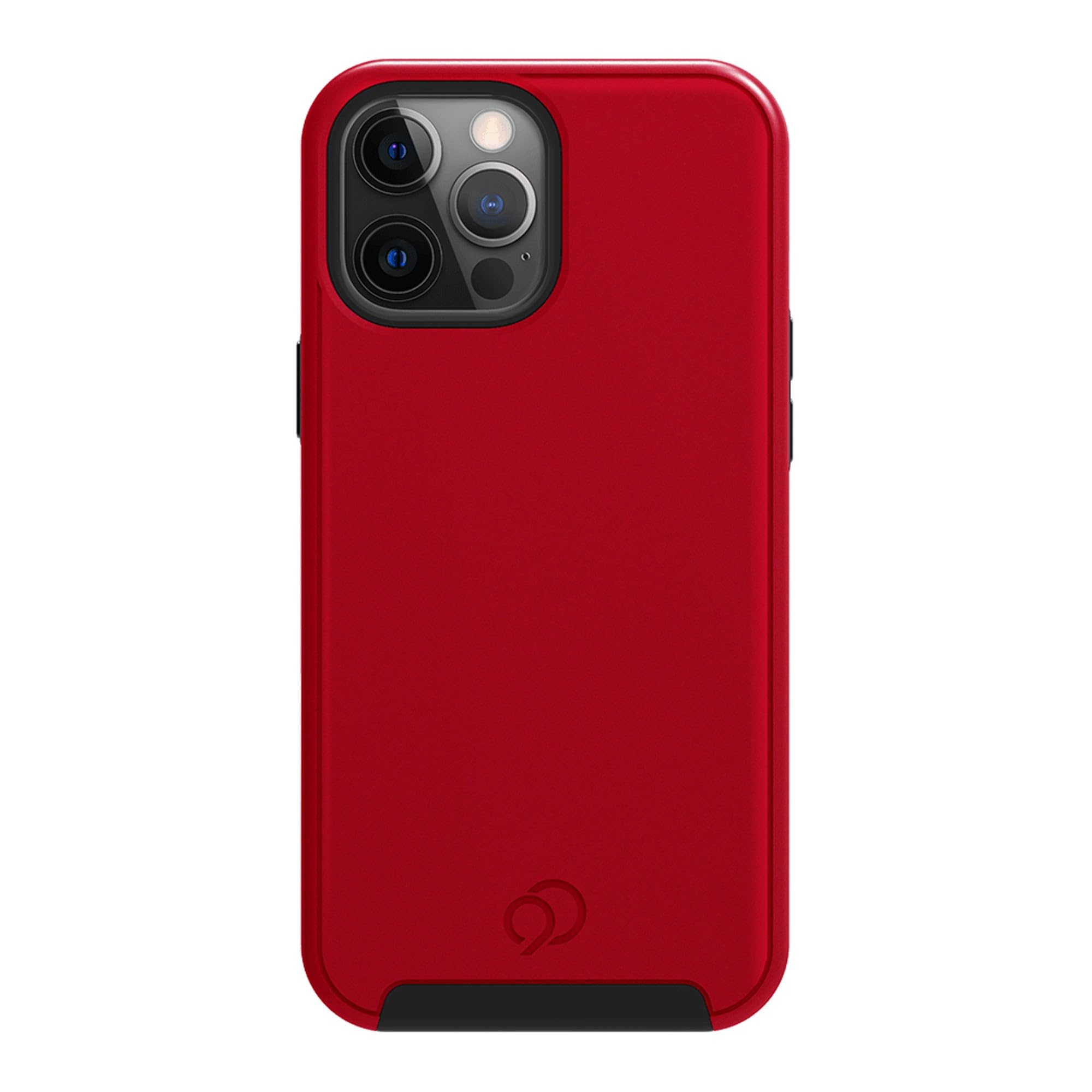 Nimbus9 Cirrus 2 iPhone 13 Pro Max Case (6.7 inch) - Shockproof Protective Cover with Military-Grade Drop Protection, Crimson Red - Perfect for Outdoor Activities, Travel & Daily Use
