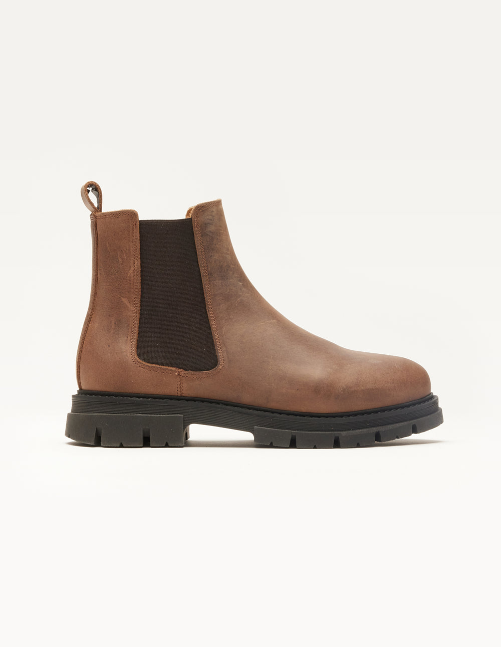 Liam Leather Boots for Men - Premium Waxed Bee Leather - Perfect for Outdoor Hiking, Casual Wear & Winter Fashion