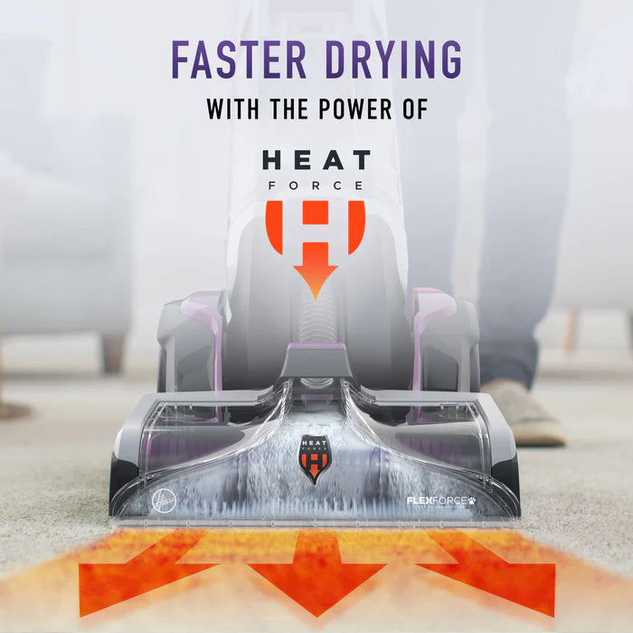 HOOVER FH53040DI SmartWash PET Complete Automatic Carpet Cleaner - Factory Serviced with Home Essentials Warranty | Deep Cleaning for Pet Stains, Odors & High-Traffic Areas | Perfect for Homes with Dogs & Cats