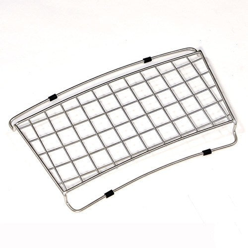 Houzer BG 1308 Wirecraft 12.5 x 8.625 Inch Stainless Steel Wire Rack - Perfect for Kitchen Organization, Pantry Shelving & Dish Drying