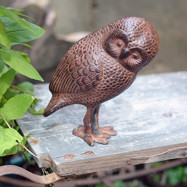 Achla Designs Saw Whet Owl 01 - Handcrafted Decorative Owl Statue for Home & Garden Decor | Perfect for Bookshelf, Mantel, or Outdoor Display