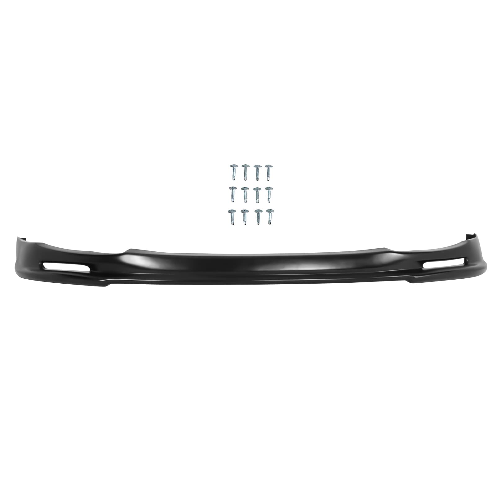 IKON MOTORSPORTS PU Black Front Bumper Lip Spoiler Splitter for 2005-2010 Scion tC - Enhances Aerodynamics & Sporty Look (Perfect for Car Enthusiasts & Street Racing)