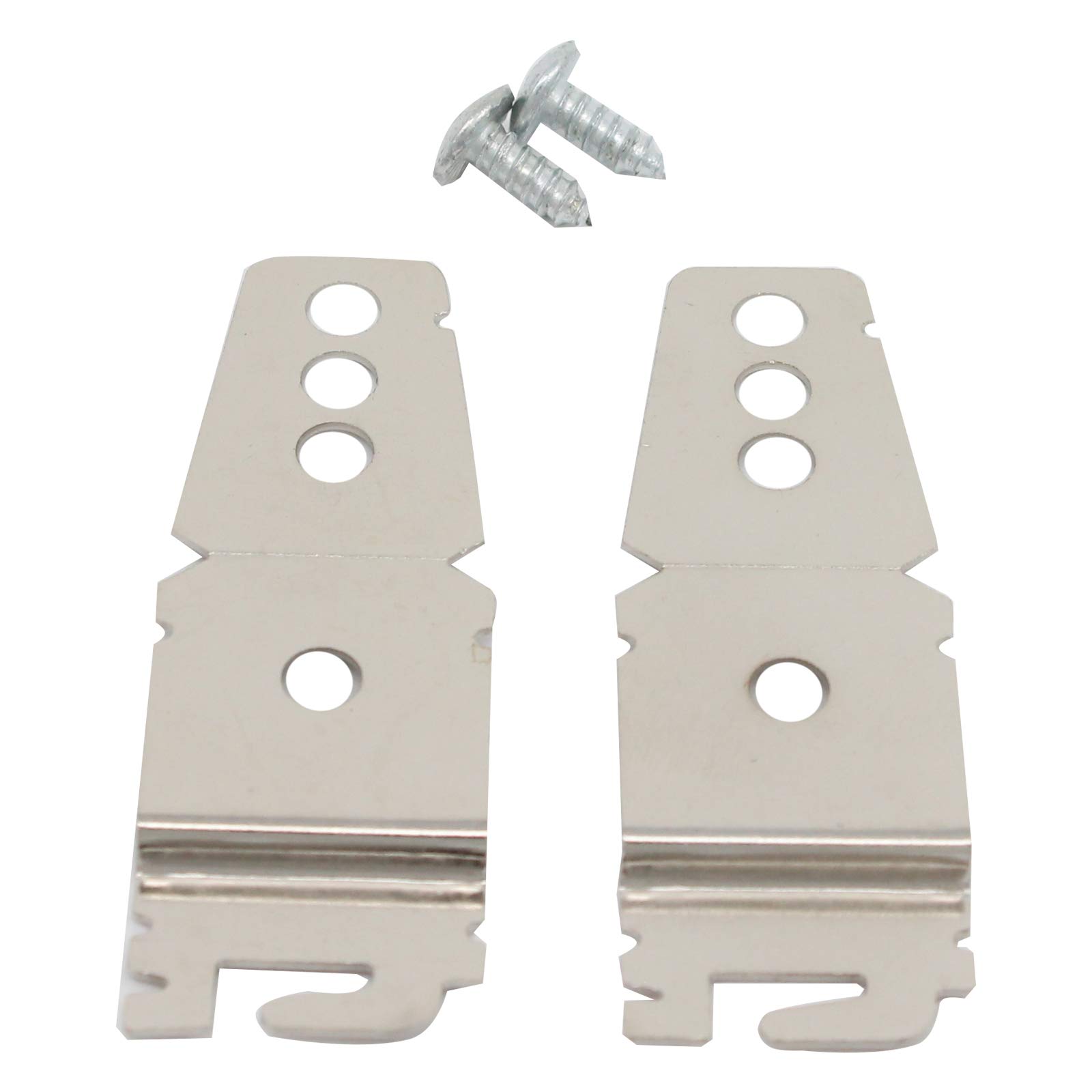 KitchenAid KUDE20IXBL4 Dishwasher Mounting Bracket Replacement Kit with Screws - Compatible with WP8269145 & 8212560 - Undercounter Installation Accessories for Secure Dishwasher Mounting in Modern Kitchens