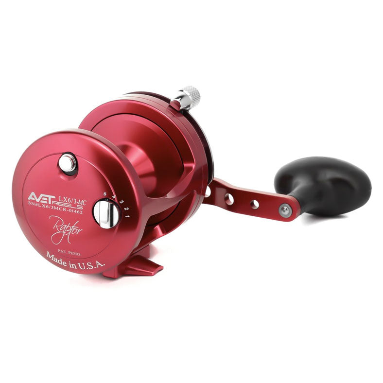 Avet LX Raptor 6/3 Classic Two Speed Magic Cast Fishing Reel - Perfect for Saltwater & Offshore Big Game Fishing