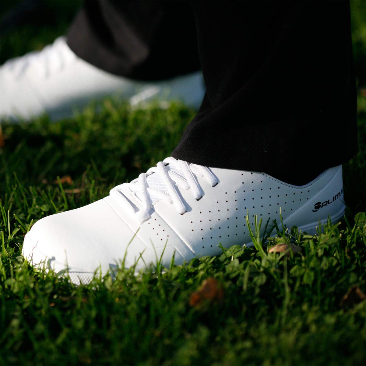 Orlimar Men's Spikeless Golf Shoes - Comfortable & Lightweight for Walking Courses | Perfect for Casual Golfers & Practice Rounds