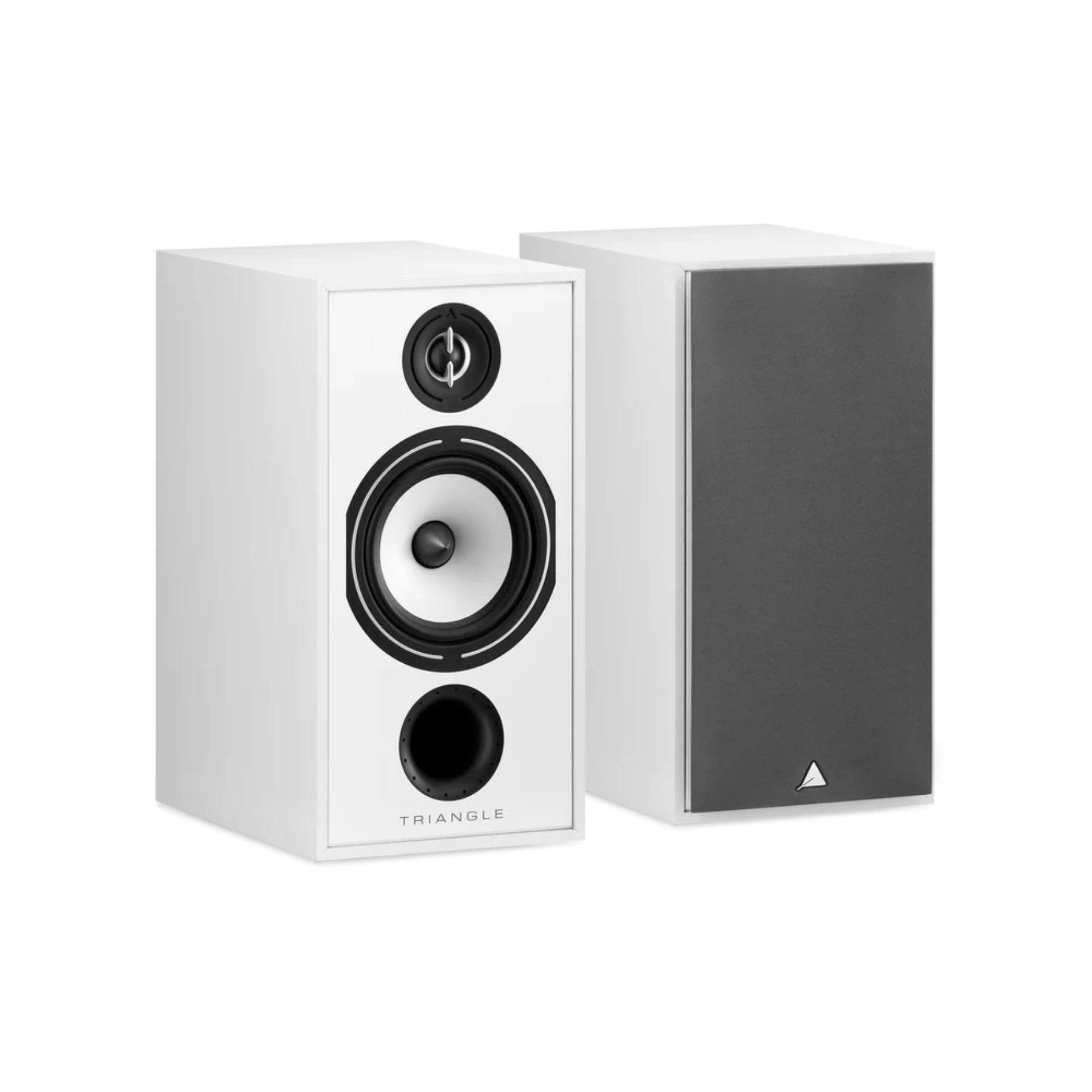 Triangle Borea BR04 Bookshelf Speakers (Pair) - High-Fidelity Stereo Sound for Home Audio, Music & Movie Theater Systems | Compact Bookshelf Design for Living Room, Bedroom & Office Setup