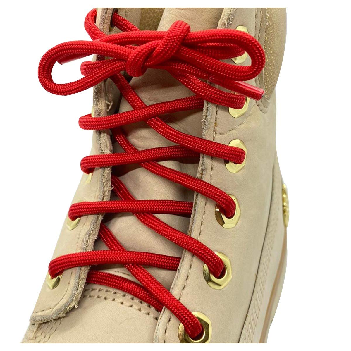 Honey Badger Survival Paracord Boot Laces - 7 Strand Nylon Core - Made in USA - Durable Outdoor Hiking & Emergency Gear for Camping, Hunting & Survival