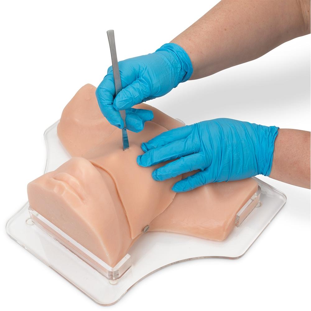 Realistic Cricothyrotomy Training Simulator for Emergency Medical Practice - Perfect for EMT, Paramedic & Medical Students