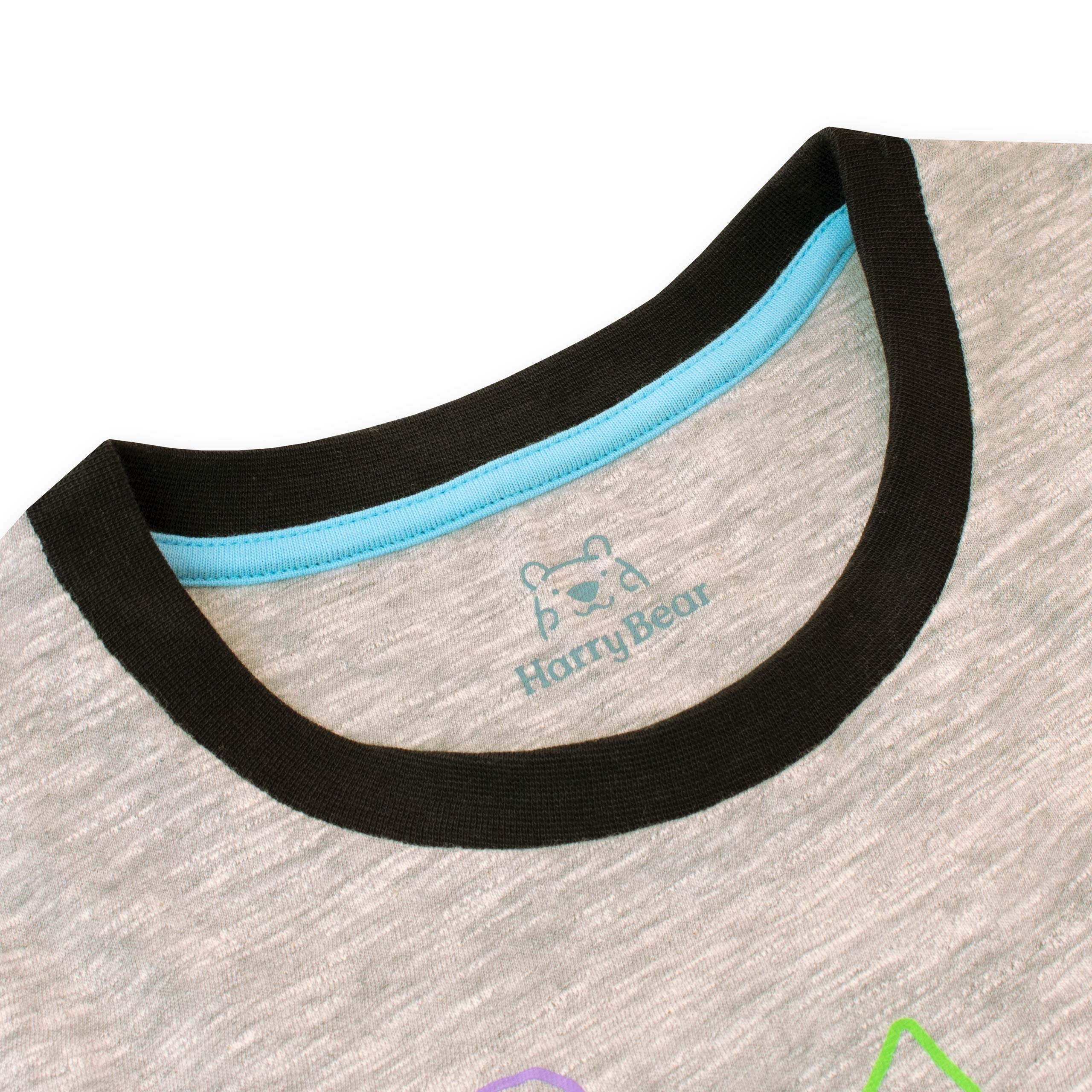 Harry Bear Boys Gaming T-Shirt - Cool Graphic Tee for Kids & Teens - Perfect for Casual Wear, Gaming Events & Everyday Outfits