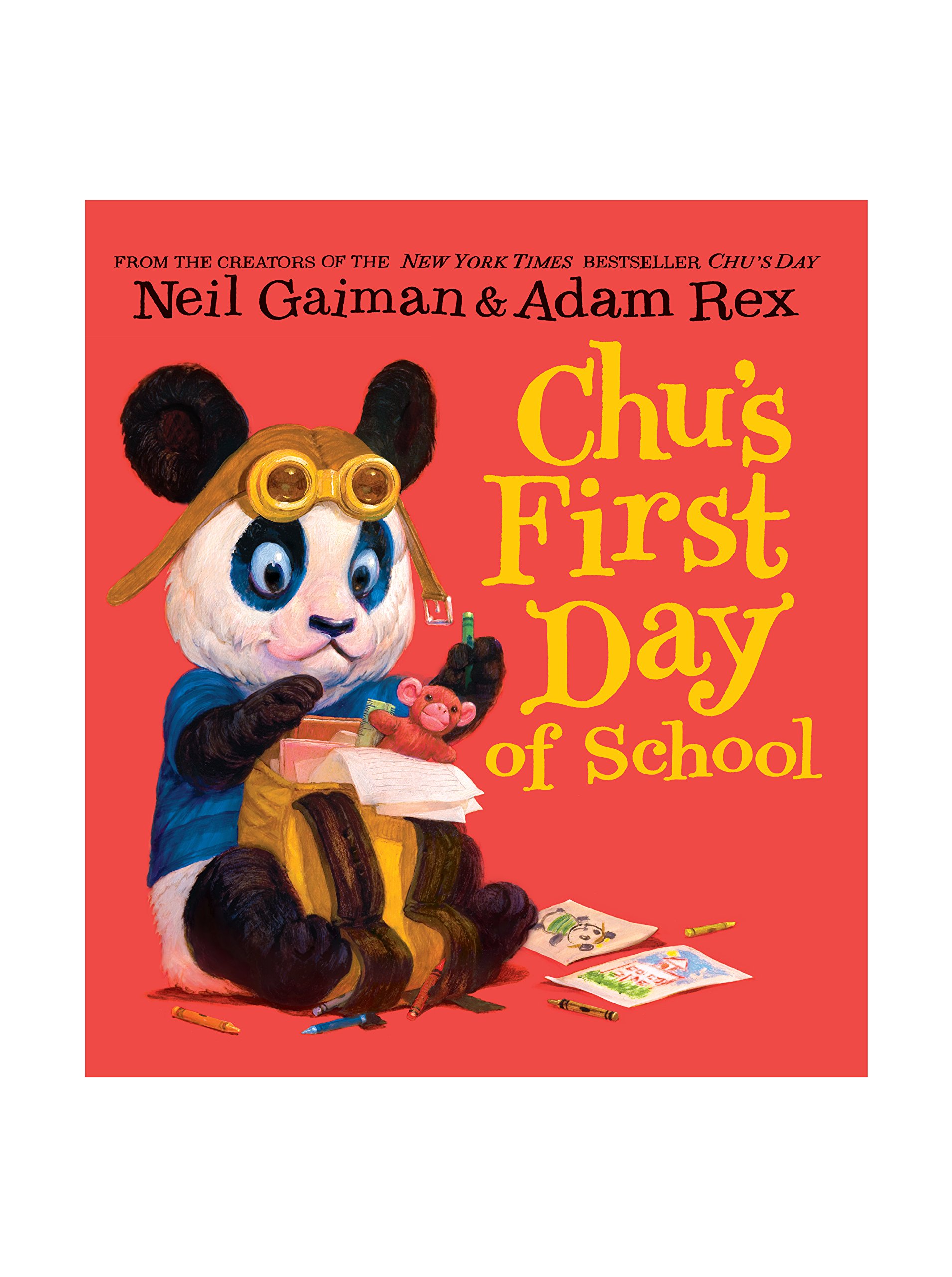Chu's First Day of School - Bilingual English/Chinese Board Book for Toddlers | Perfect for Preschool Read-Alouds & First Day Gifts