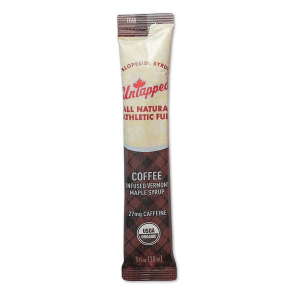 Organic UnTapped Maple Syrup Energy Gels - Natural Sports Fuel for Runners, Cyclists & Athletes - Perfect for Marathon Training & Endurance Workouts