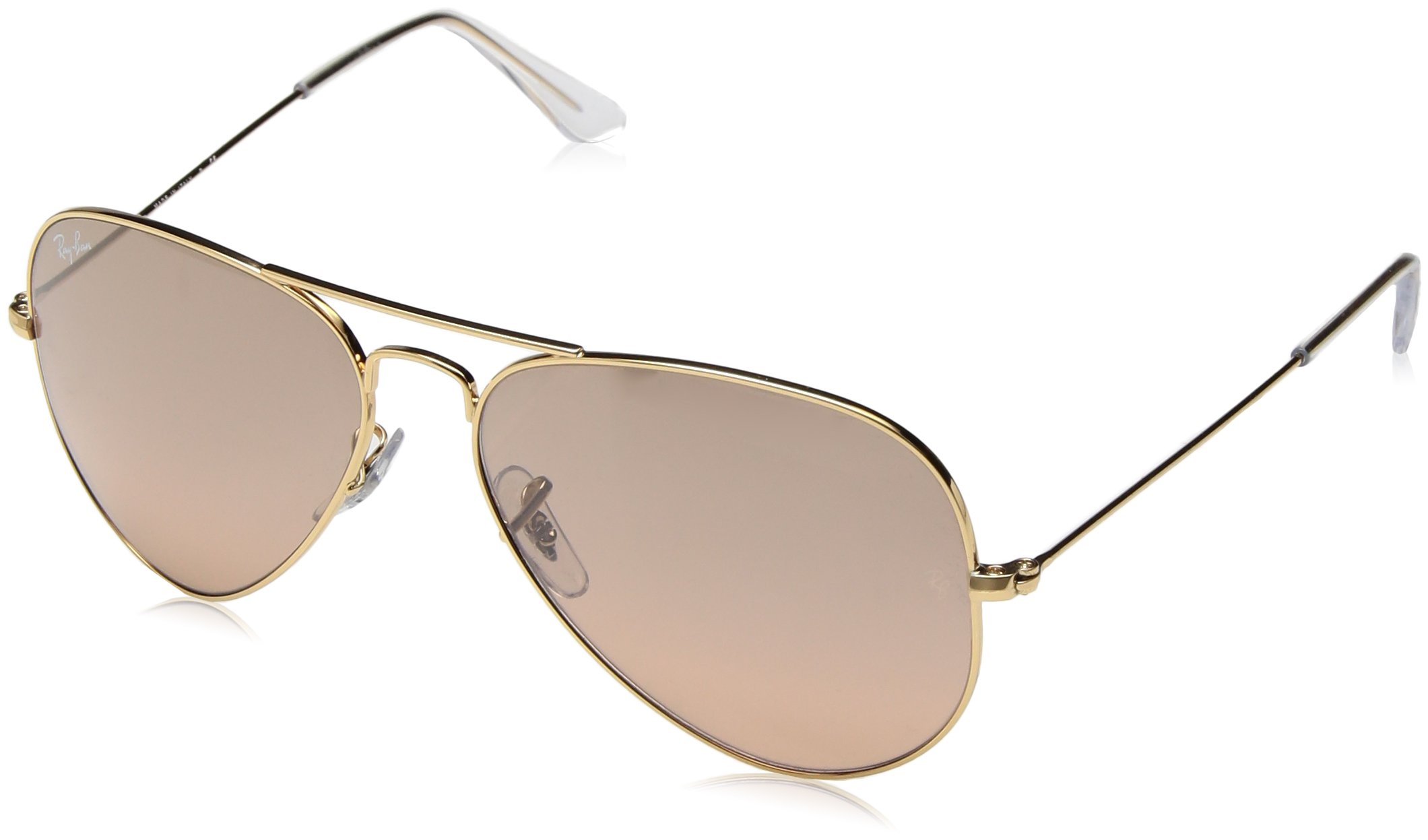 Ray-Ban RB3025 Classic Aviator Metal Sunglasses for Men & Women - UV Protection, Polarized Lenses - Perfect for Driving, Travel & Outdoor Activities