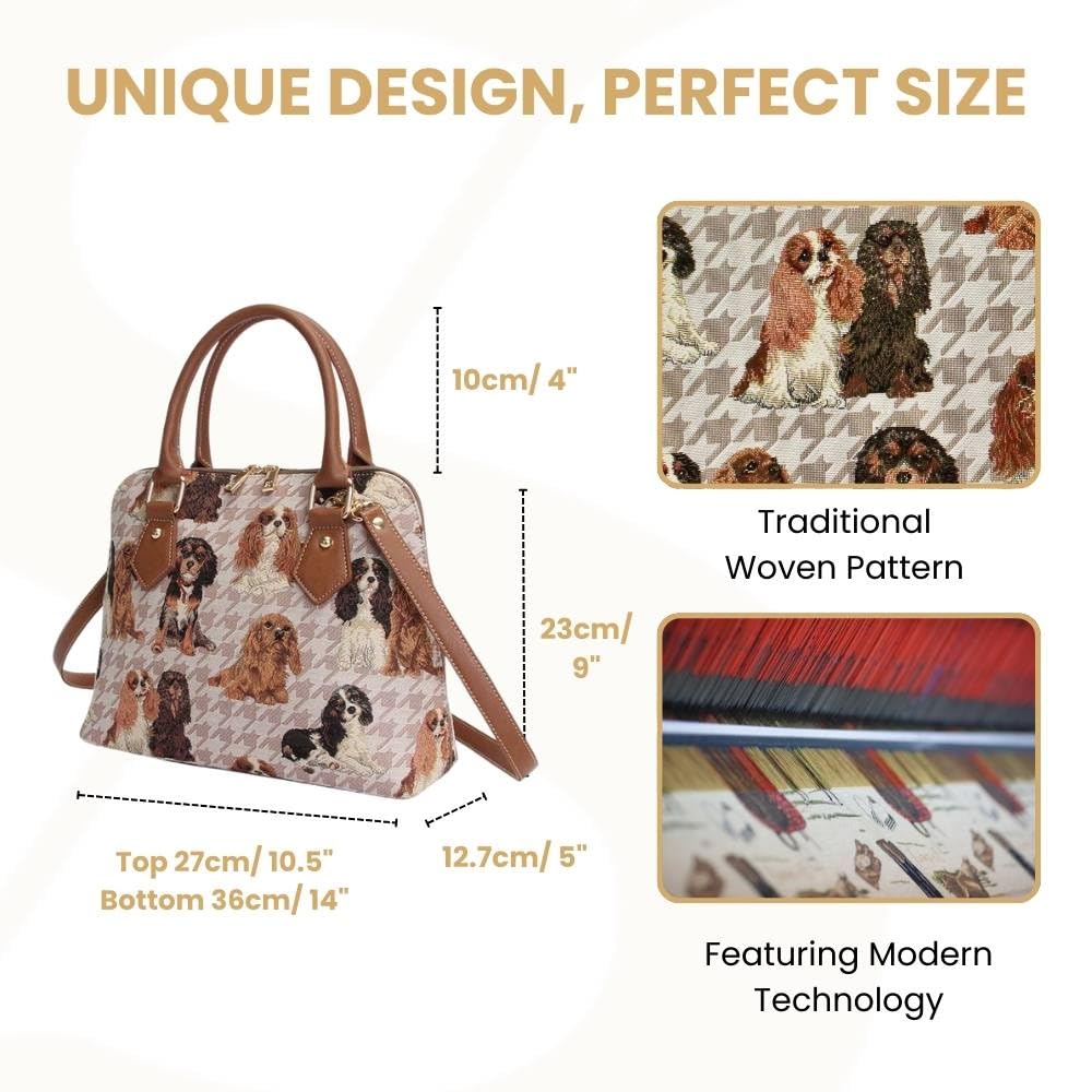 Signare Women's Fashionable Hand & Shoulder Bag - Stylish Crossbody Purse & Satchel for Teens & Girls | Perfect for Work, Travel & Everyday Use