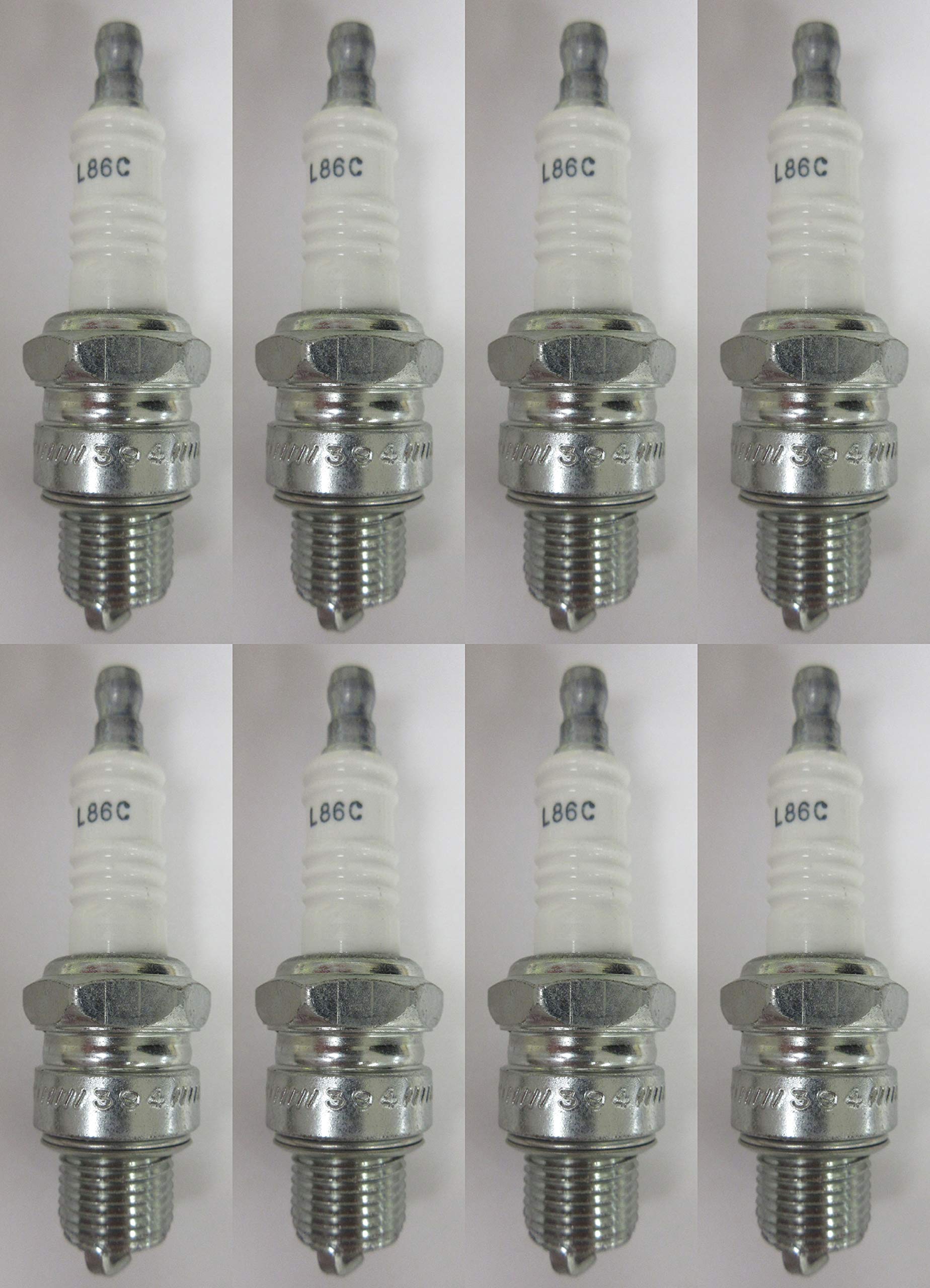 Champion 306C L86C Copper Plus Small Engine Spark Plug - 8 Pack for Lawn Mowers, Generators & Outdoor Power Equipment