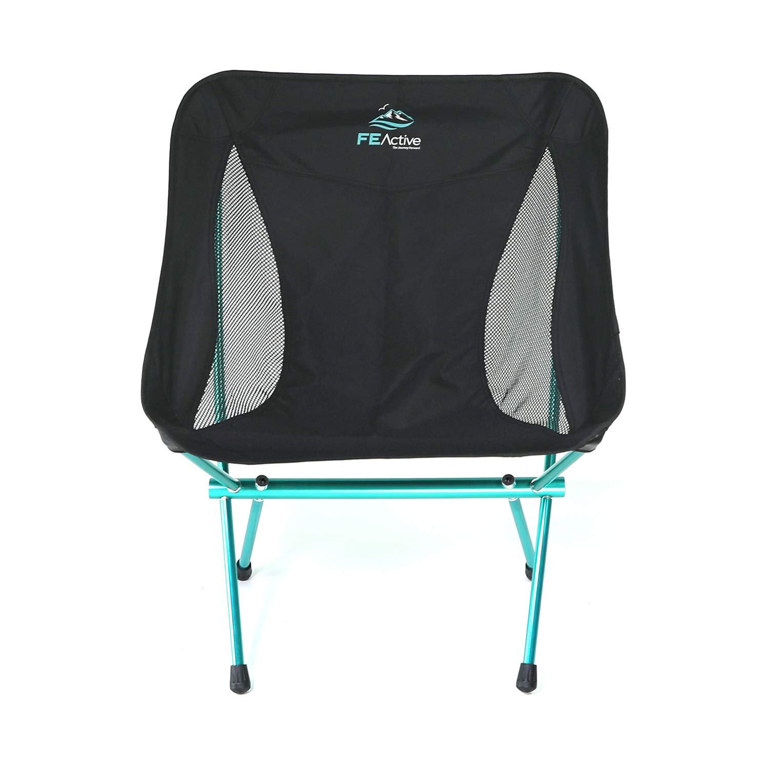 FE Active Folding Camping Chair - Compact Lightweight & Portable Outdoor Chair for Adults & Kids | Perfect for Camping, Travel, Backpacking, Fishing, Beach & Picnic | Designed in California USA