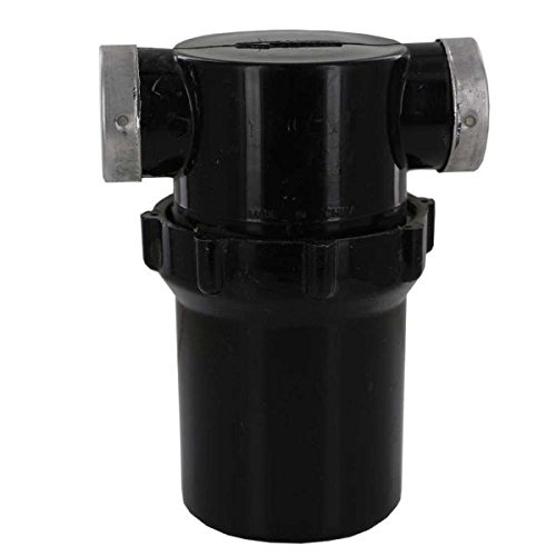 Hypro 3350-0058A Polypropylene Line Strainer with 1700-0092 O-Ring & 3800-0040 20 Mesh Screen - 3-Piece Filtration Bundle for Water Treatment, Irrigation Systems, and Industrial Fluid Filtration