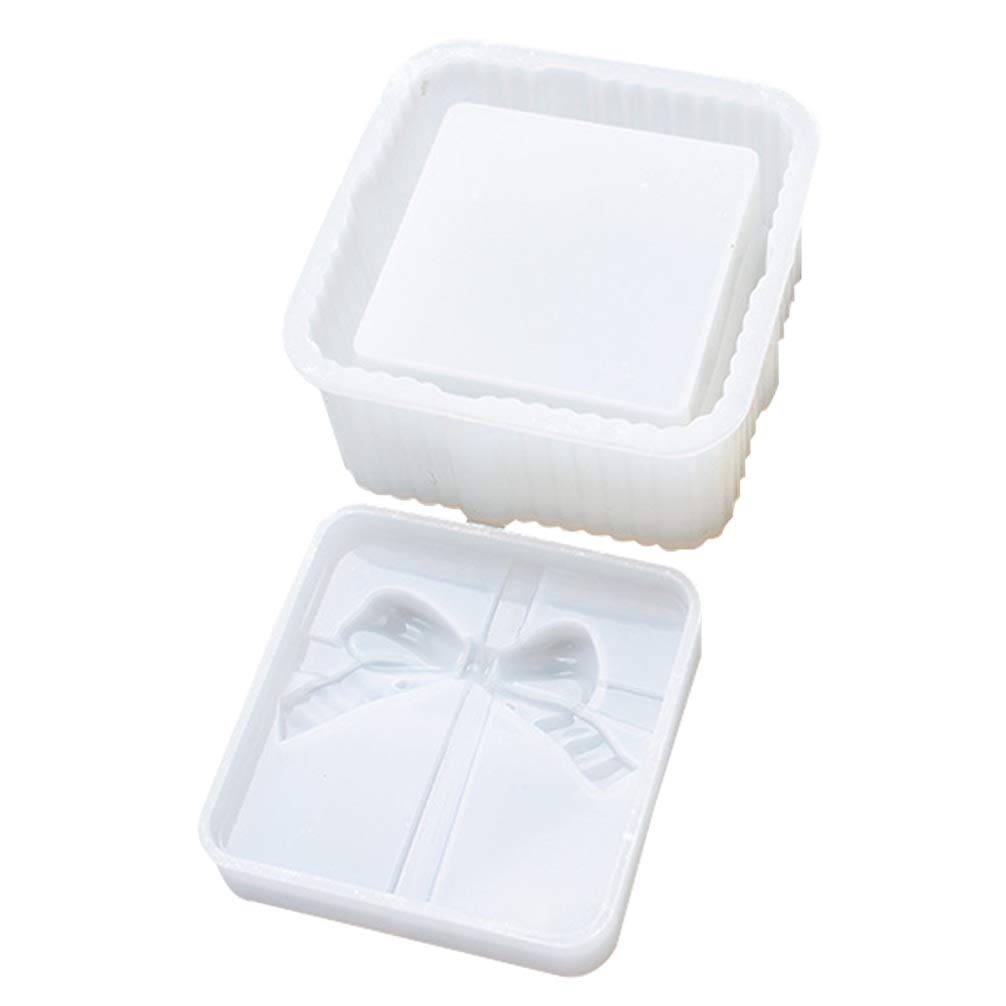 Healifty DIY Resin Box Molds - Square Jewelry Storage, Cube & Cylinder Epoxy Silicone Molds for Flower Pots, Planters & Home Decor | Perfect for Crafting, Gift Making & DIY Projects