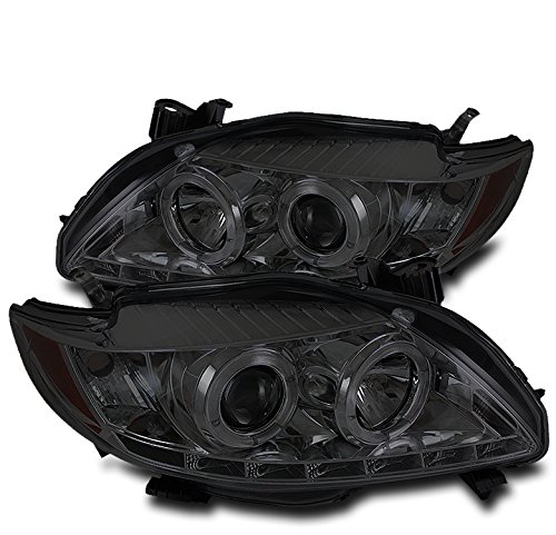 Chrome housing with smoke lens